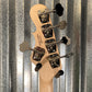 G&L USA Kiloton 5 Jet Black Frost 5 String Bass Rosewood Satin Neck & Case #7001 NOS