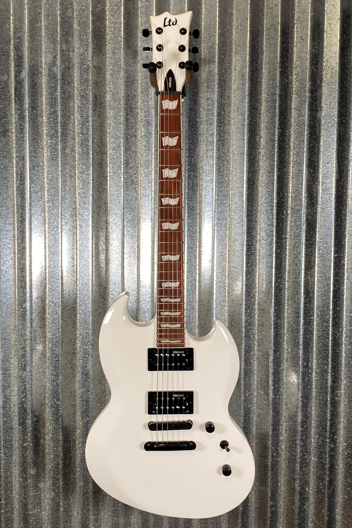 ESP LTD VIPER-256 Snow White Guitar LVIPER256 #0144 Used