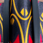 Levy's MP2SLD-002 2" Polyester Sublimation Guitar Strap Black Red