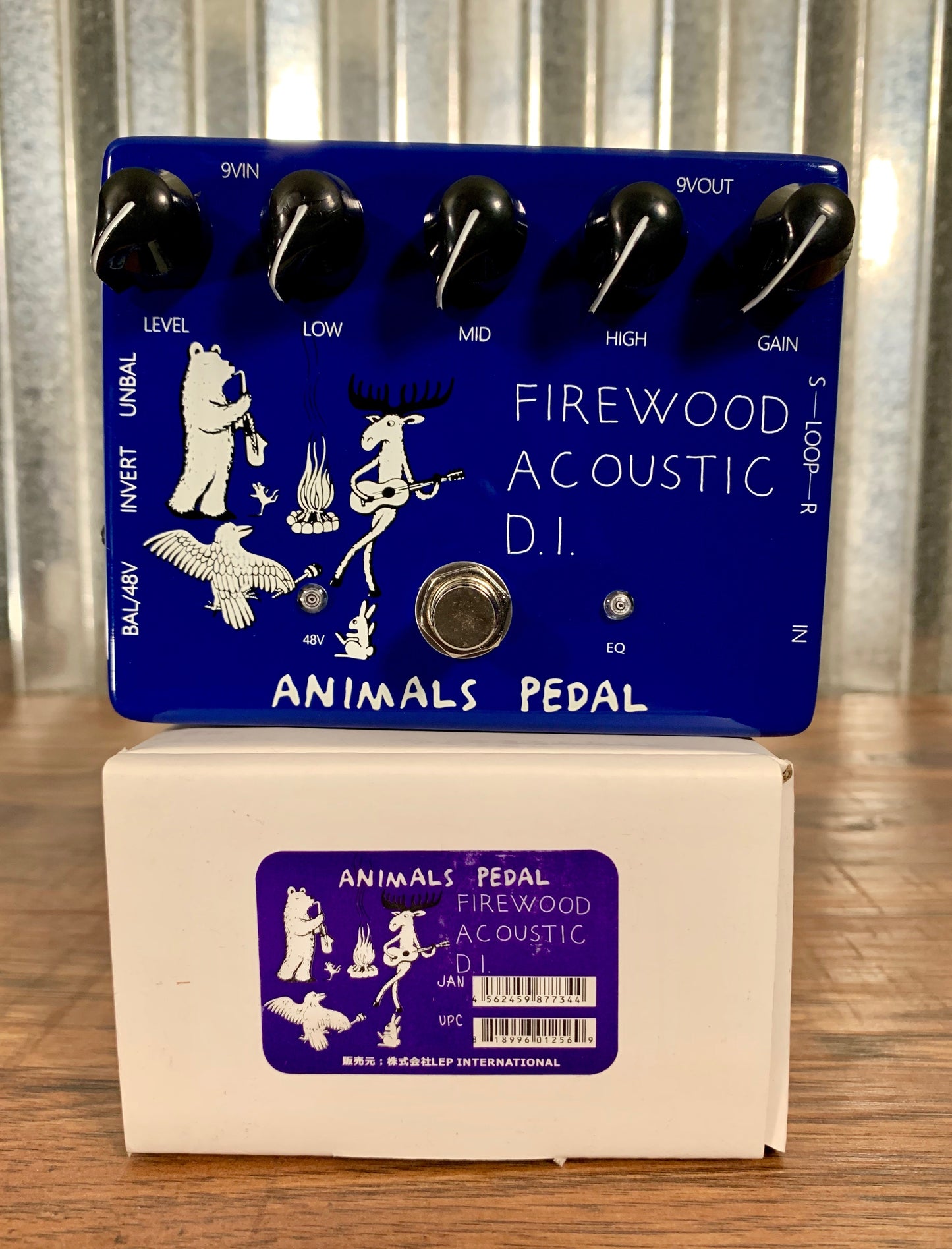Animals Pedals Firewood Acoustic DI Preamp Guitar Effect Pedal