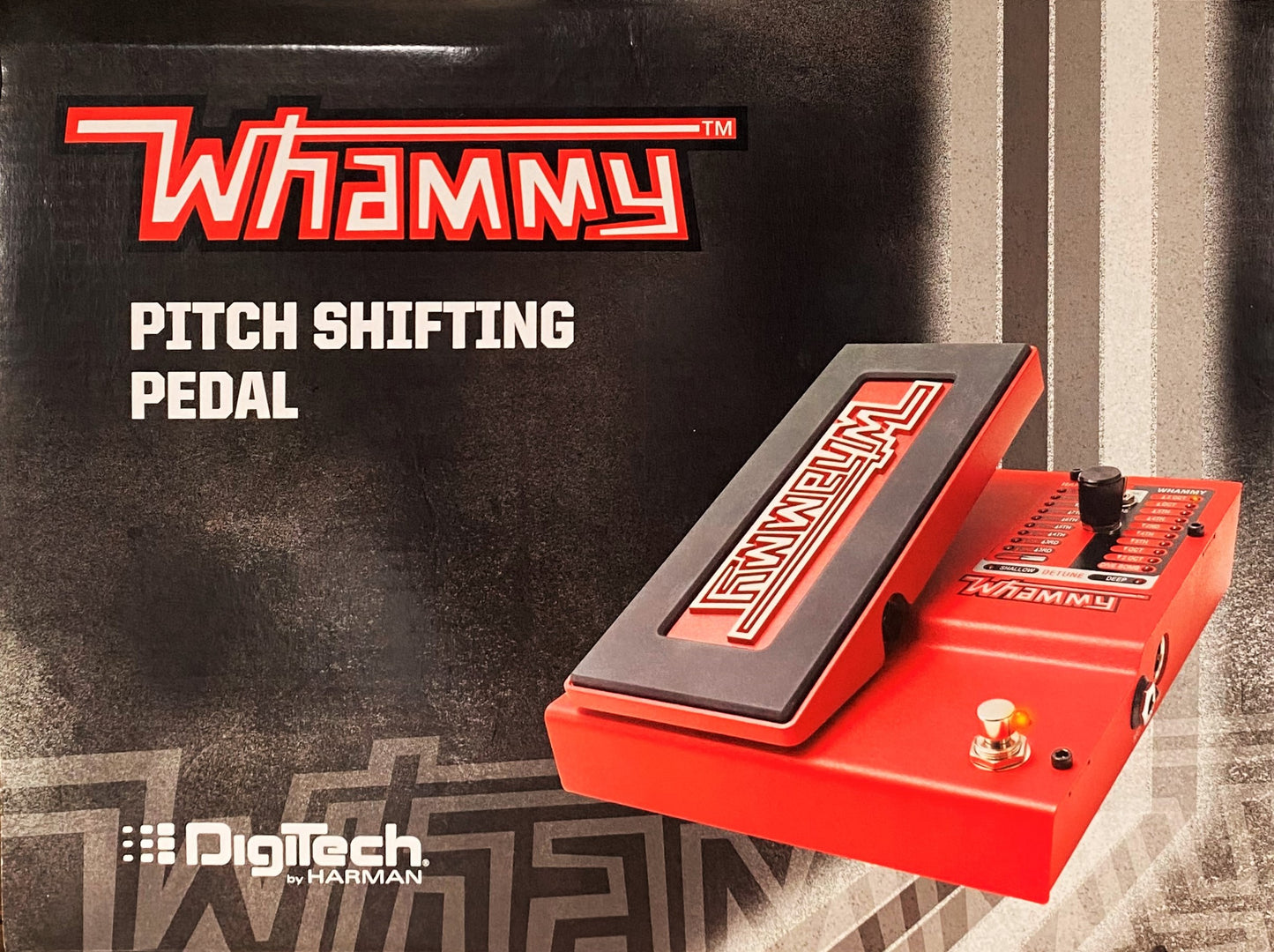 Digitech Whammy Pitch Shifter Guitar Effect Pedal & Power Supply