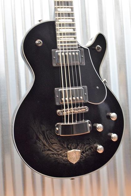Hagstrom Three Kings Limited Edition Swede SWE-3KG Guitar Black & Gig Bag #989