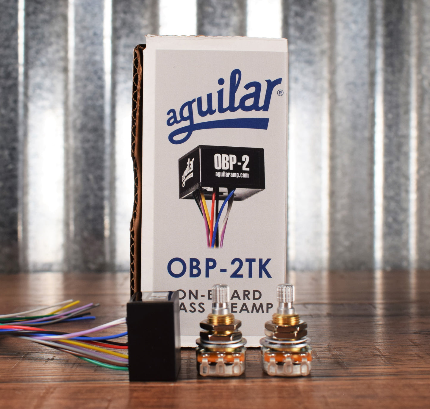 Aguilar OBP-2TK Separate 2 Band Boost Cut 9 or 18 Volt Onboard Bass Preamp