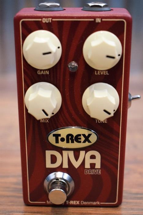 T-Rex Engineering Diva Drive Overdrive With Blend Guitar Effect Pedal #18