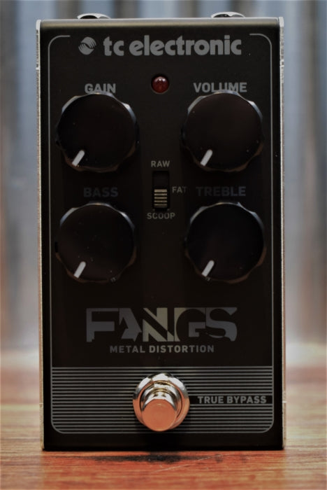 TC Electronic Fangs Metal Distortion Guitar Effect Pedal