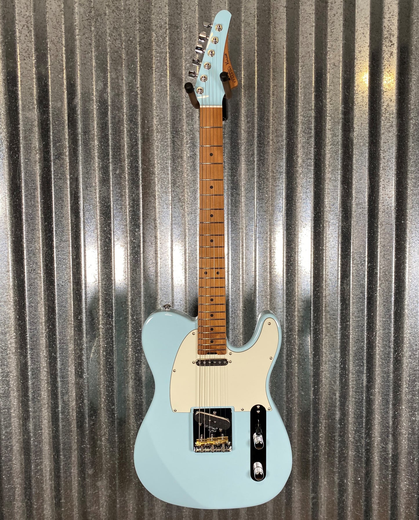 Musi Virgo Classic Telecaster Baby Blue Guitar #0690 Used