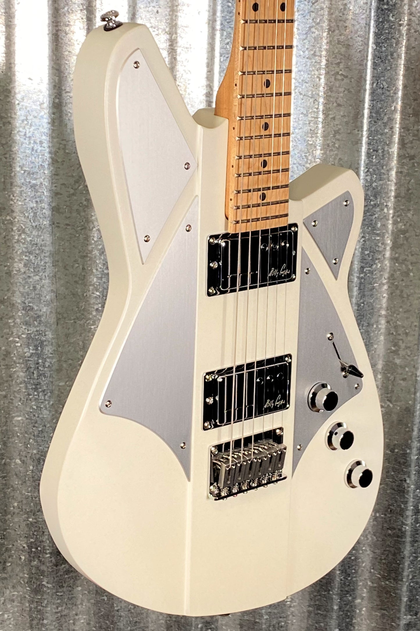 Reverend Billy Corgan Signature Pearl White Guitar #1936 B Stock
