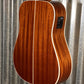 D'Angelico Premier Lexington Dreadnought E Vintage Natural Acoustic Electric Guitar #3939
