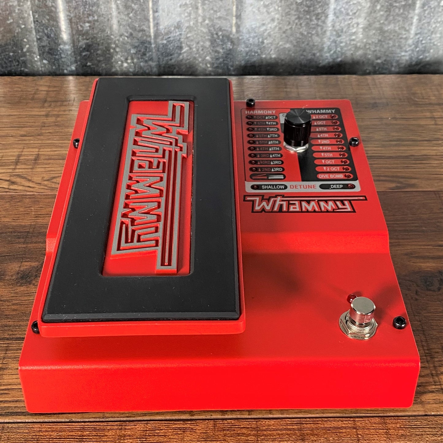 DigiTech Whammy Pitch Shifter Guitar Effect Pedal & Power Supply Used