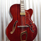 Hagstrom HL-550 HL55-NMG Hollow Body Jazz Guitar Natural Mahogany Gloss #061