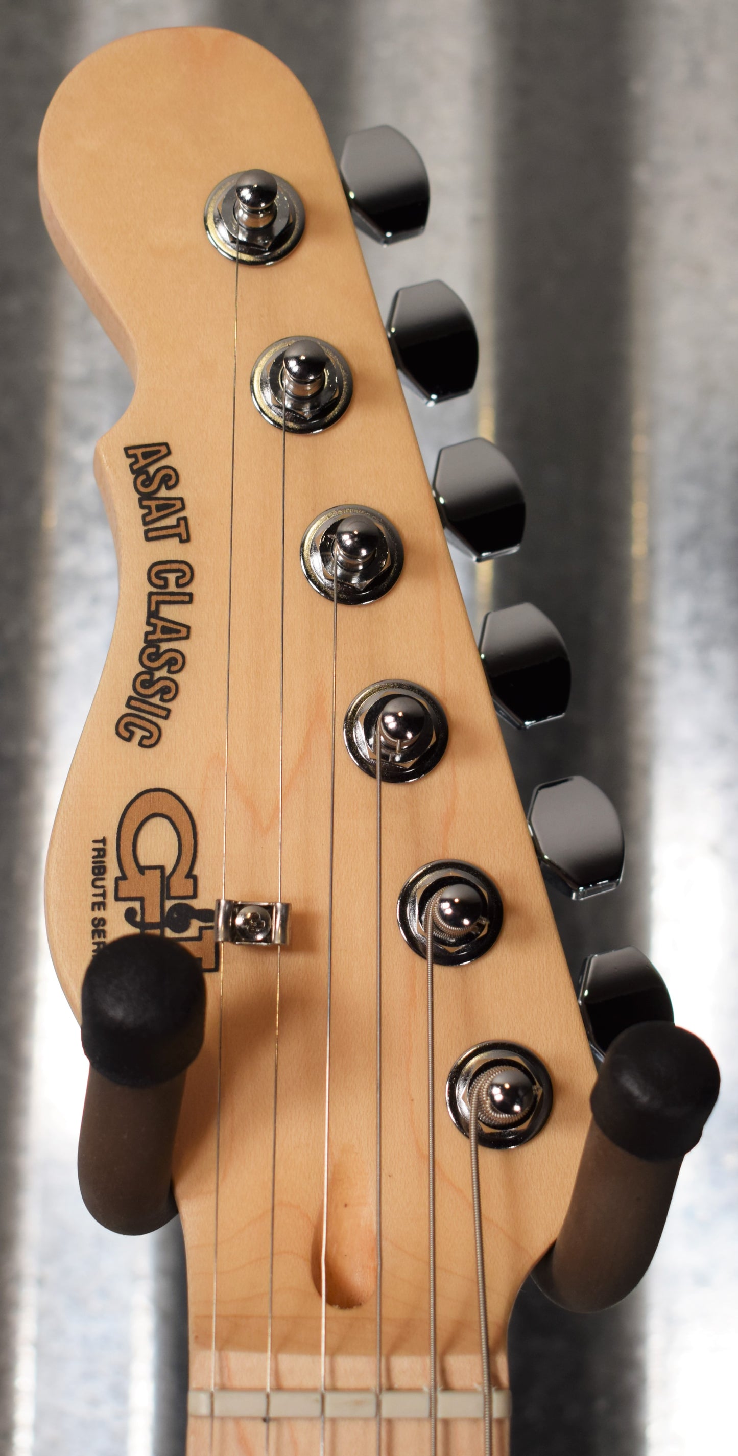 G&L Tribute ASAT Classic Bluesboy Natural Guitar Left Hand Demo #4771