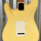 Musi Capricorn Classic HSS Stratocaster Matte Yellow Guitar #5019 Used