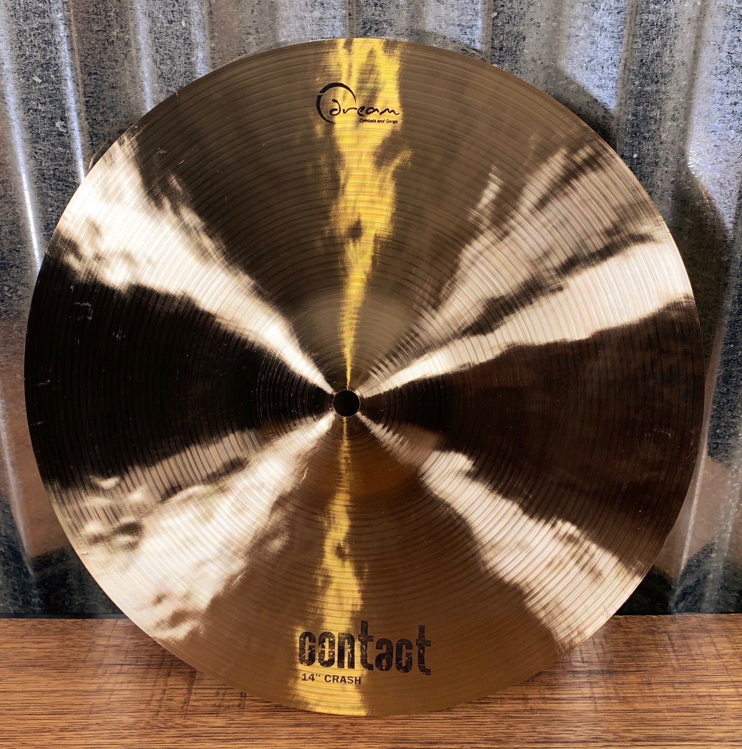 Dream Cymbals C-CR14 Contact Series Hand Forged & Hammered 14" Crash Demo