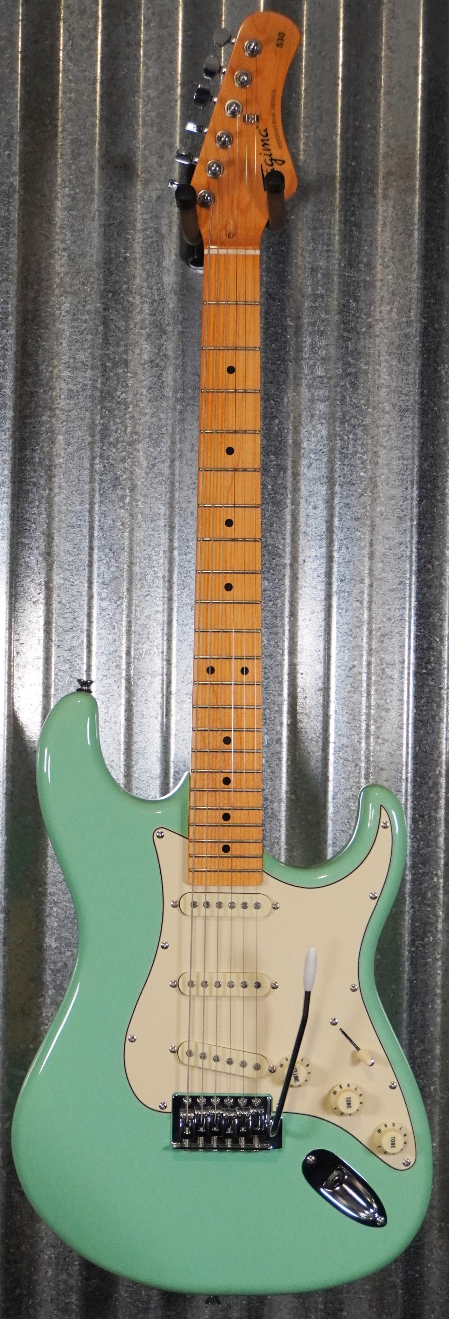 Tagima Woodstock Series TG-530 Surf Green Guitar #0947 Used