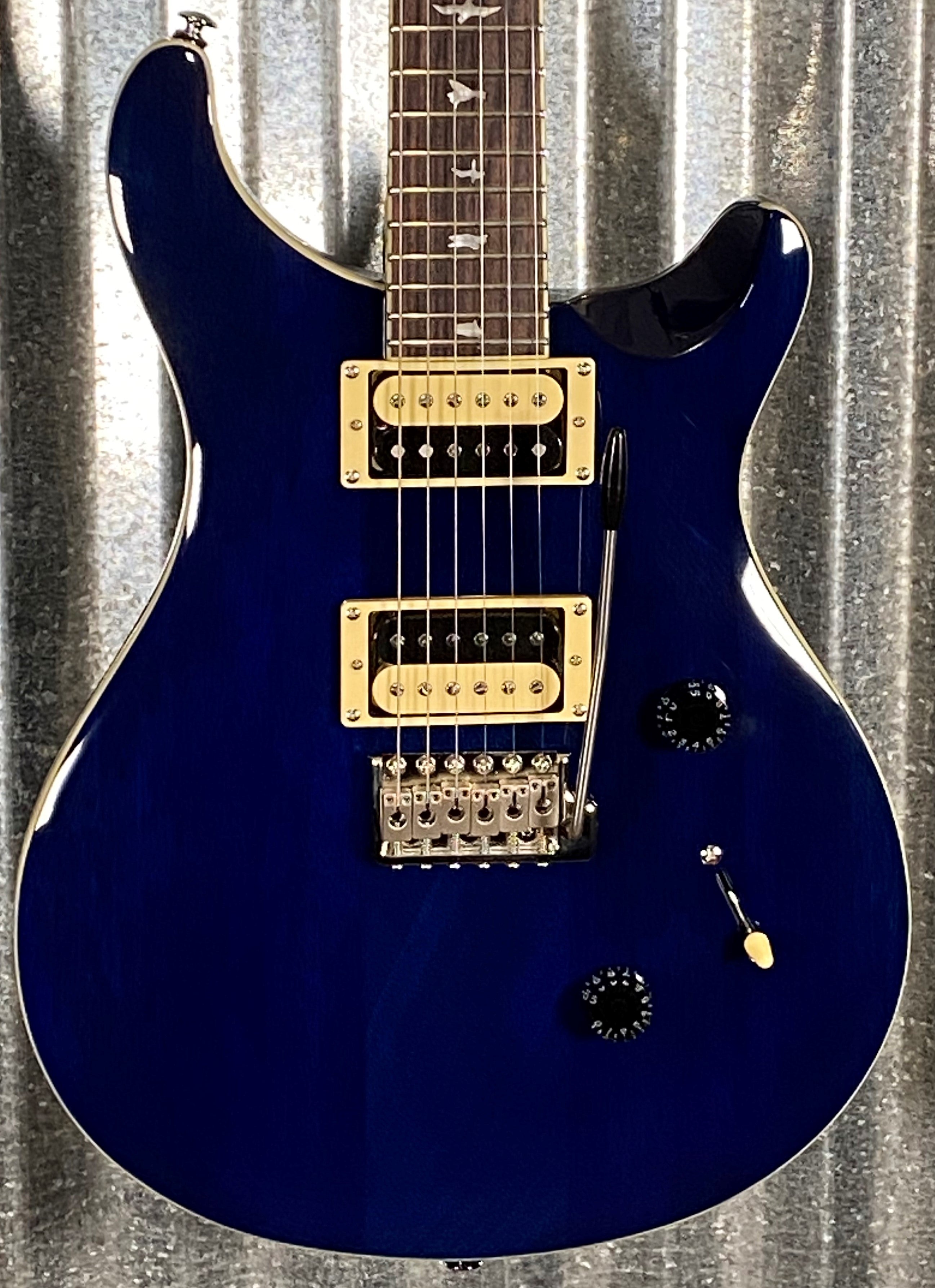 PRS Paul Reed Smith SE Standard 24 Translucent Blue Electric Guitar &