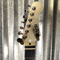 Jet JS500SLS HH Strat Style Guitar Bound Silver Sparkle #0009 Blem