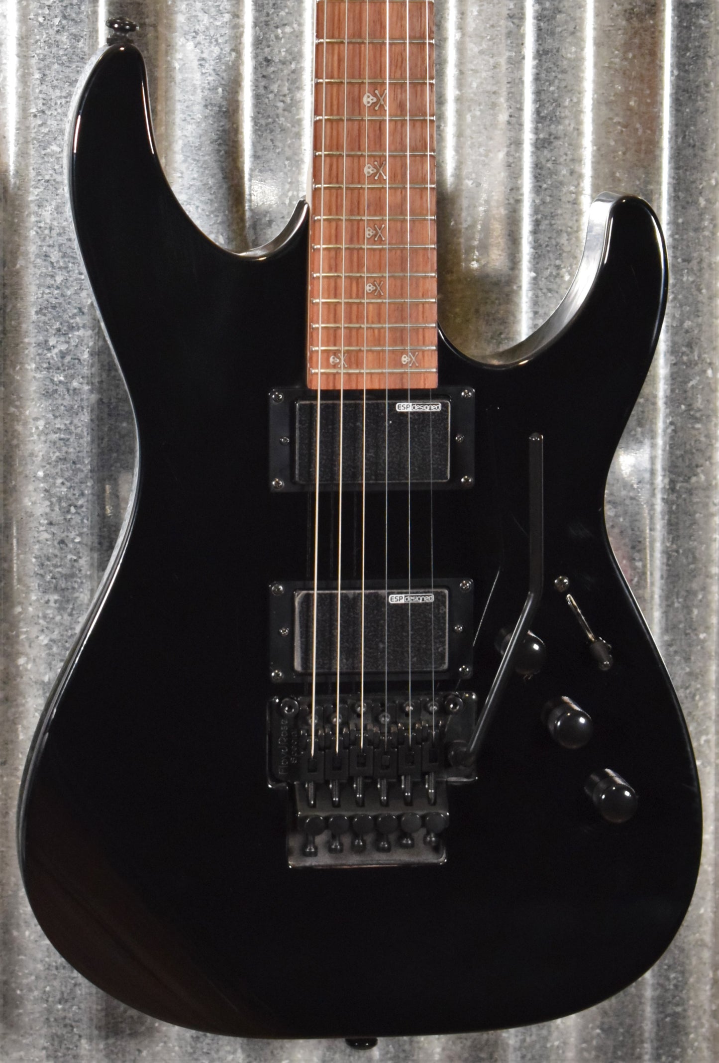 ESP LTD KH-202 Kirk Hammett Signature Gloss Black Guitar KH202 #0508