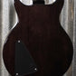 Hamer Archtop Flame Trans Black Double Cut Guitar SATF-TBK #0131