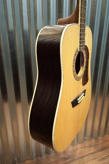 Washburn Heritage HD20S Sold Spruce Top Dreadnought Acoustic Guitar & Case #0802