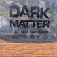 Dream Cymbals DMFE22 Dark Matter Hand Forged & Hammered  22" Flat Earth Ride Demo
