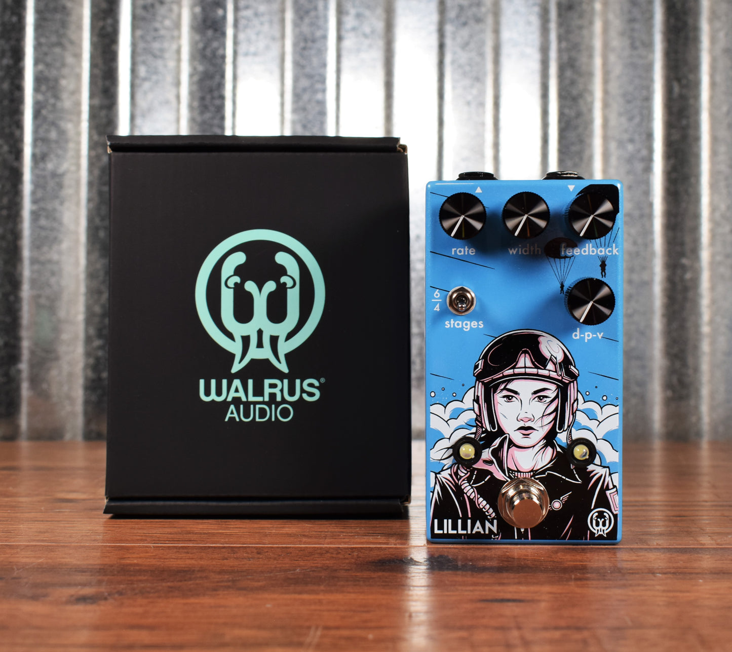 Walrus Audio Lillian Analog Phaser Guitar Effect Pedal