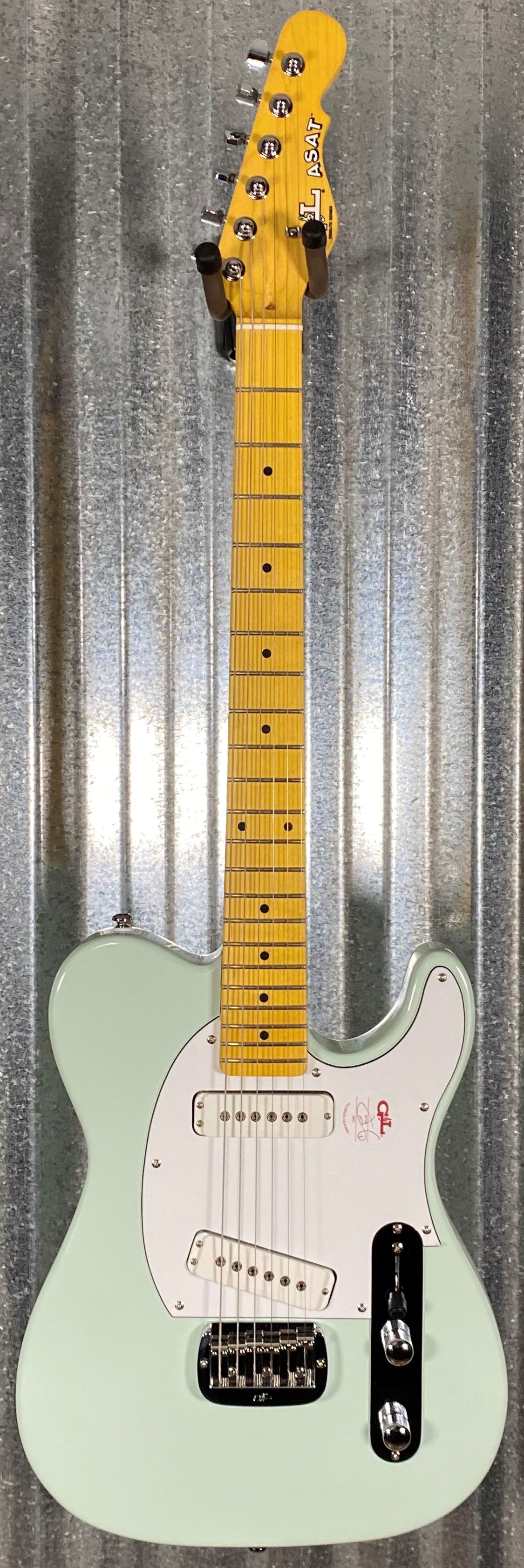 G&L Tribute ASAT Special Surf Green Guitar #7467 – Specialty