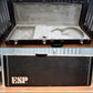 ESP LTD James Hetfield Iron Cross Snow White EMG Guitar & Hardshell Case #2043