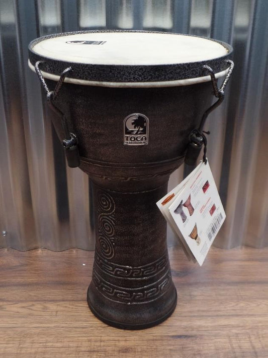 Toca SFDMX-9AS Freestyle 9" Mechanically Tuned Extended Rim Djembe *