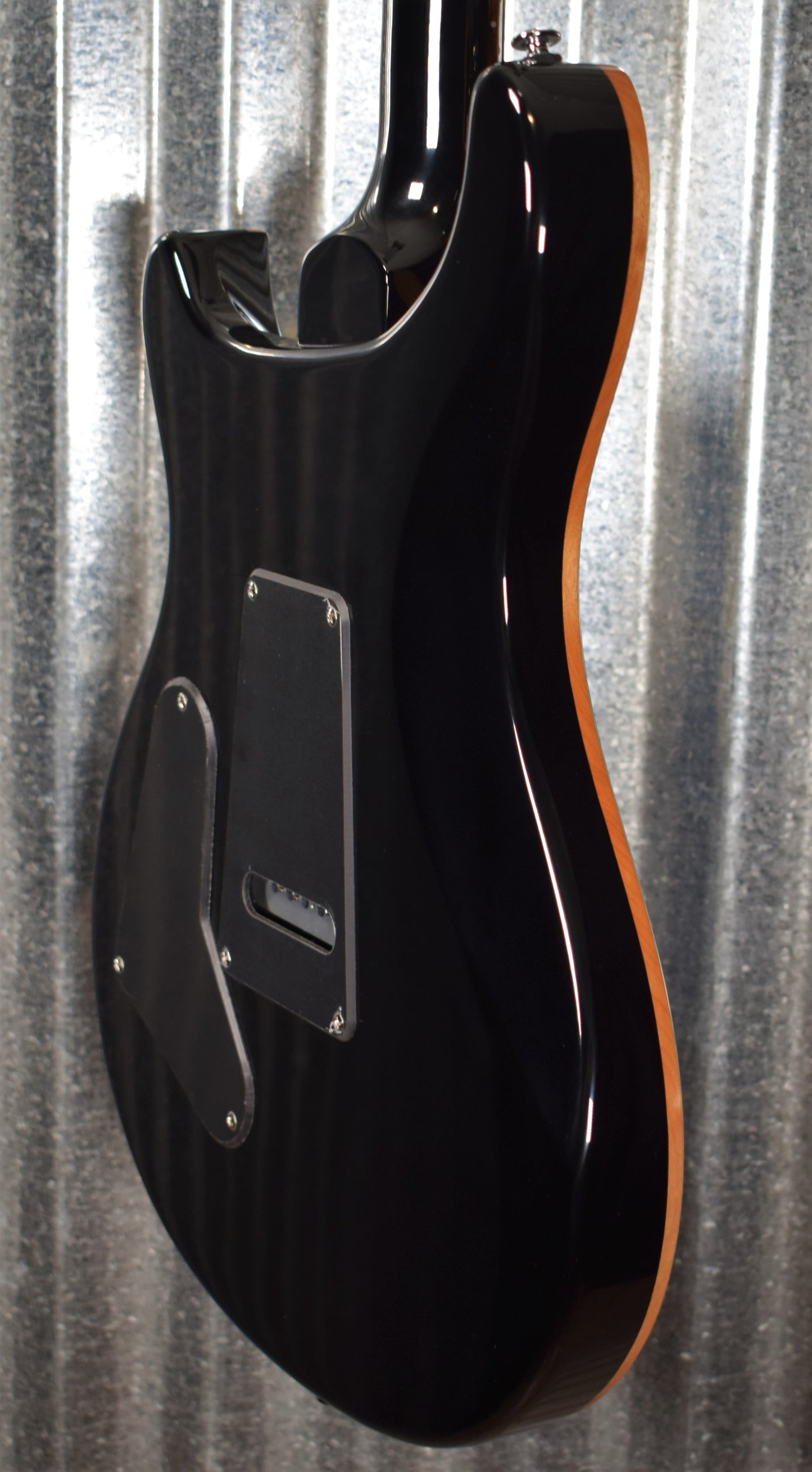PRS Paul Reed Smith SE Custom 24 Sapphire Black Back Guitar & Bag #6344
