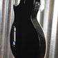 ESP LTD TL Series TL-12 Thinline Acoustic Electric 12 String Guitar Black & Case #0843