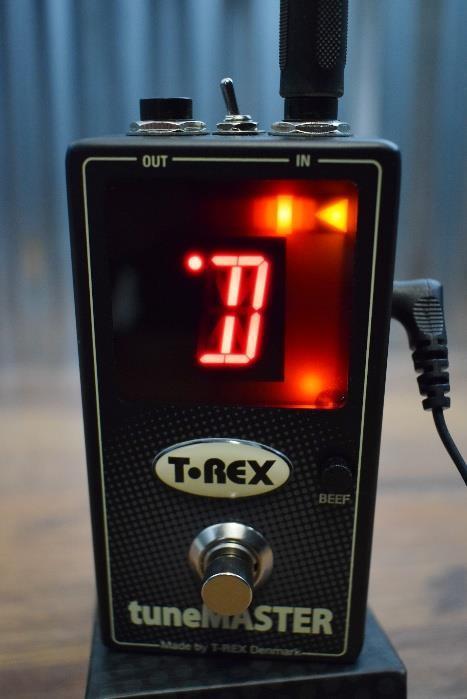 T-Rex Engineering Tunemaster Buffered Guitar Bass Chromatic Tuner Demo #1151