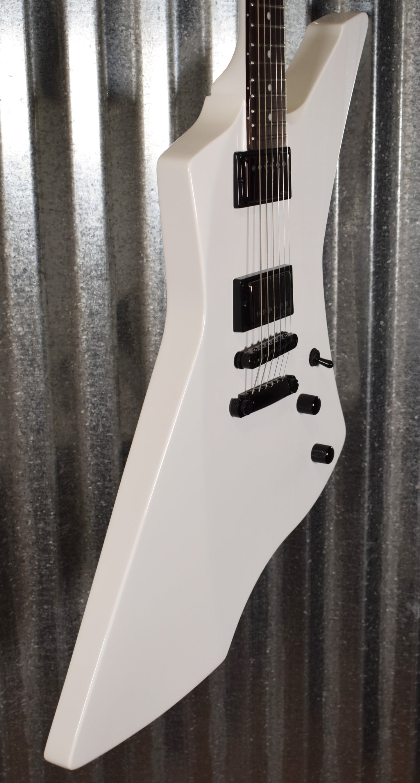 ESP LTD James Hetfield Snakebyte Snow White Guitar & Case LSNAKEBYTESW #0595 Used