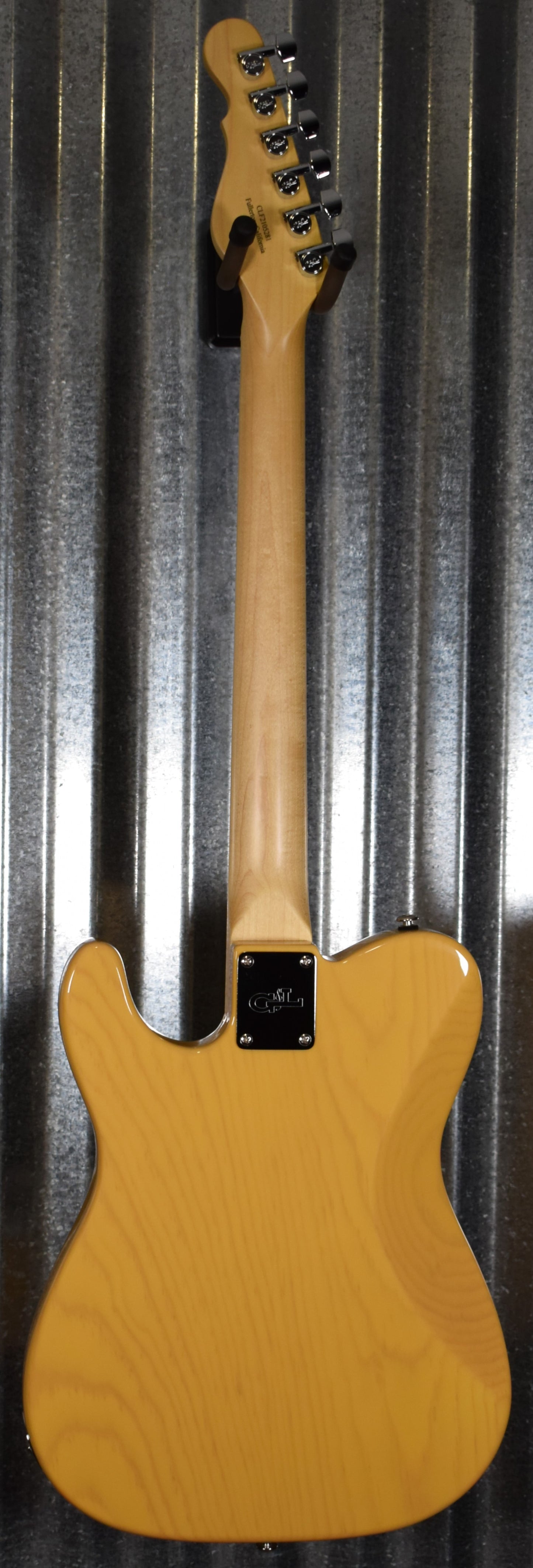 G&L USA  ASAT Special Butterscotch Blonde Pine Maple Satin Neck Guitar & Case #5281