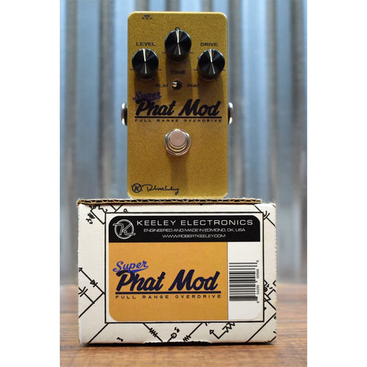 Keeley Super Phat Mod Overdrive Guitar Effect Pedal Used