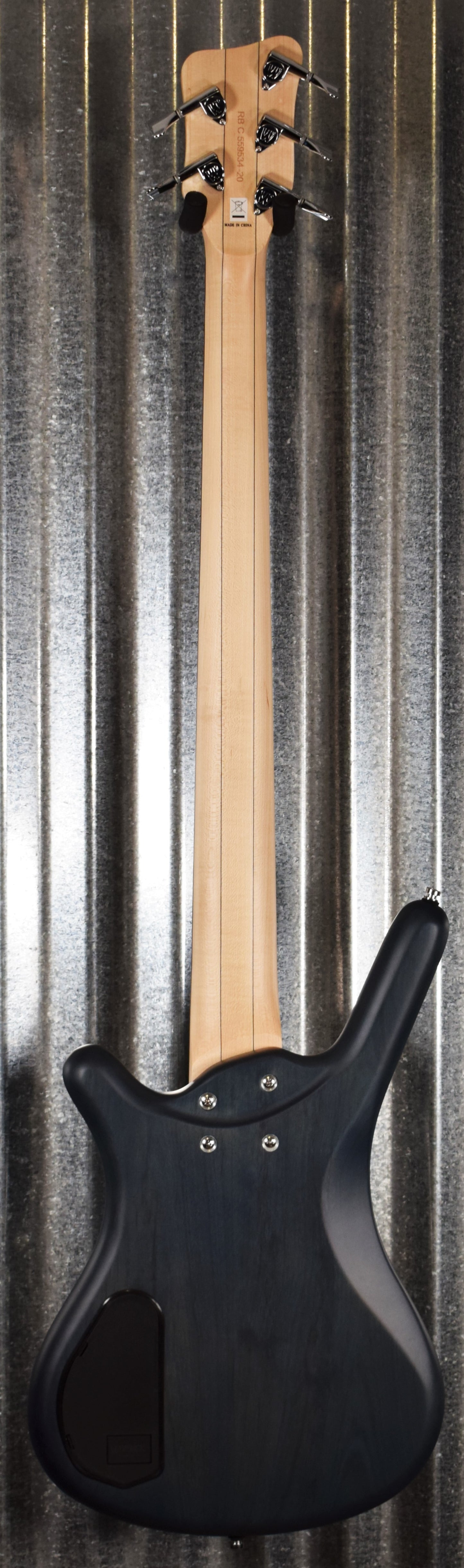 Warwick Rockbass Corvette Basic 5 String Bass Ocean Blue & Bag #3420