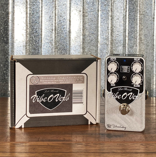 Keeley Vibe-O-Verb Reverb Guitar Effect Pedal Used
