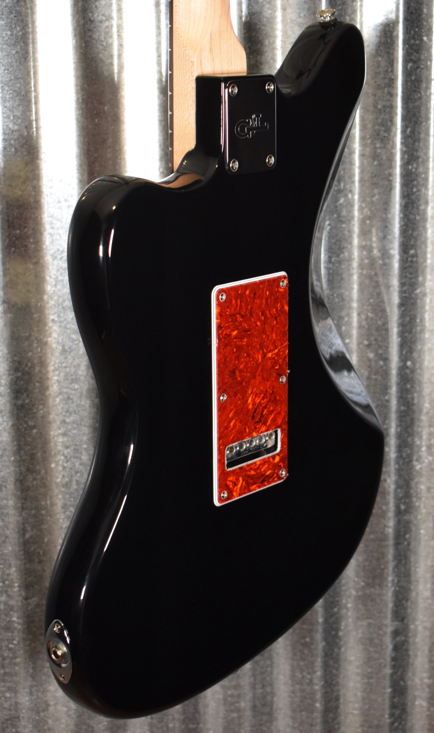 G&L USA Doheny Jet Black Rosewood Satin Neck Guitar & Case #5349