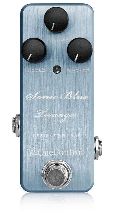 One Control BJF Sonic Blue Twanger Distortion Guitar Effect Pedal