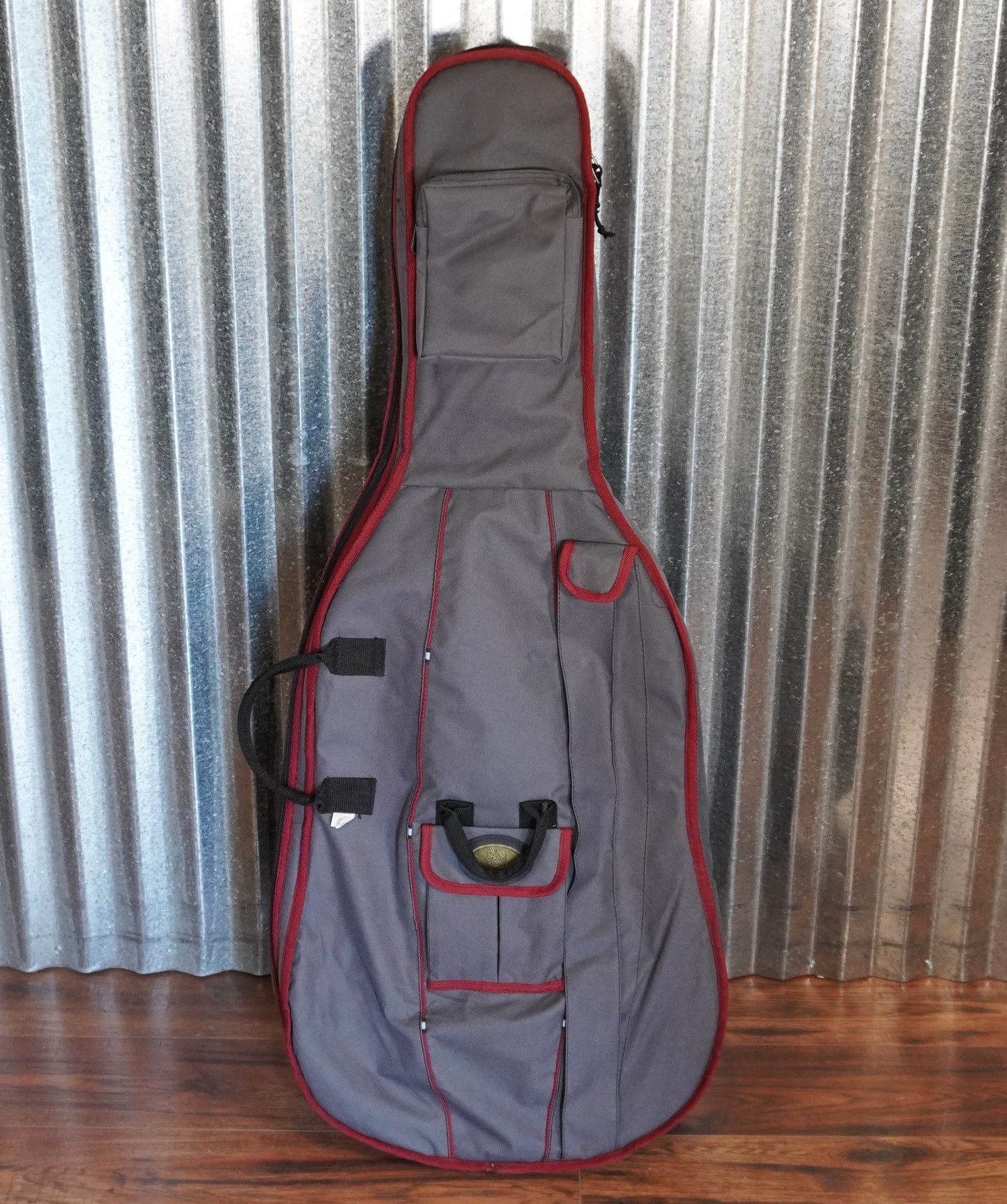 Stentor Gray Canvas Backpack Gig Bag for 1/2 Size Cello Used