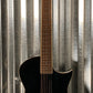 ESP LTD TL-6 Black Thin Acoustic Electric Guitar Guitar & Case LTL6BLK #1860