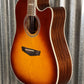 D'Angelico Premier Bowery Dreadnought CE Iced Tea Burst Acoustic Electric Guitar #5267