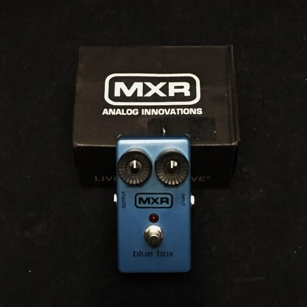 MXR M103 Blue Box Octave Fuzz Distortion Guitar Effect Pedal #1000