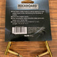 Warwick Rockboard Flat Patch Guitar Bass Pedalboard Cable 10 cm 3.49" Gold 3 Pack