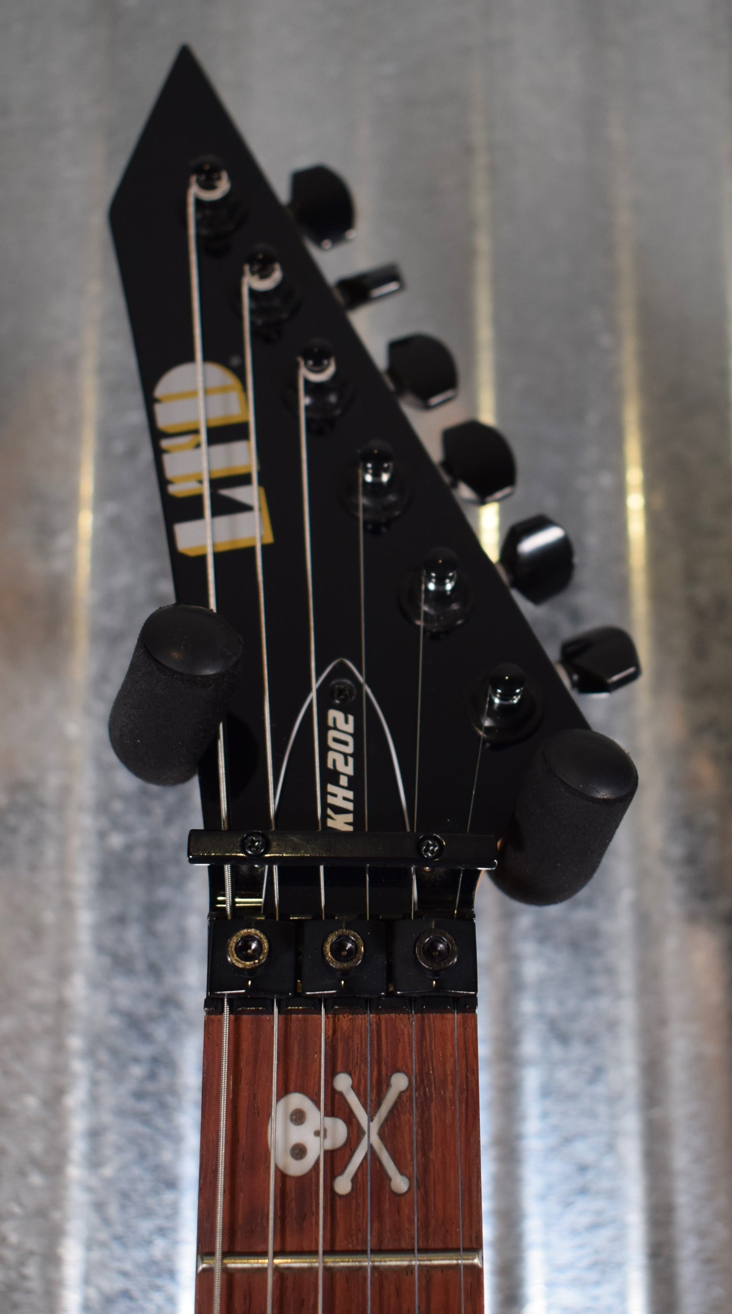 ESP LTD KH-202 Kirk Hammett Signature Gloss Black Guitar KH202 #0111