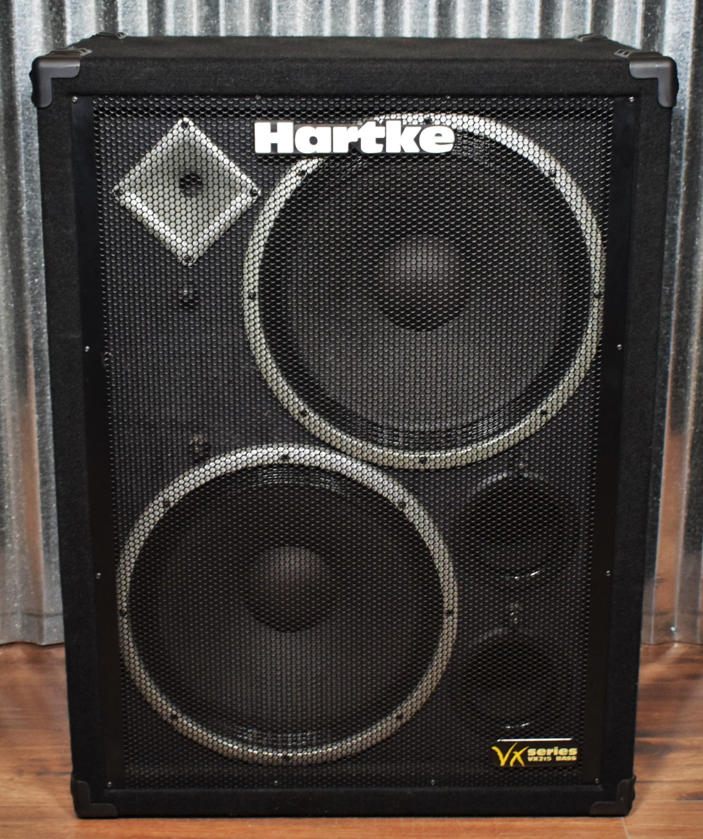 Hartke VX Series VX215 2x15" 500 Watt Bass Amplifier Cabinet Used