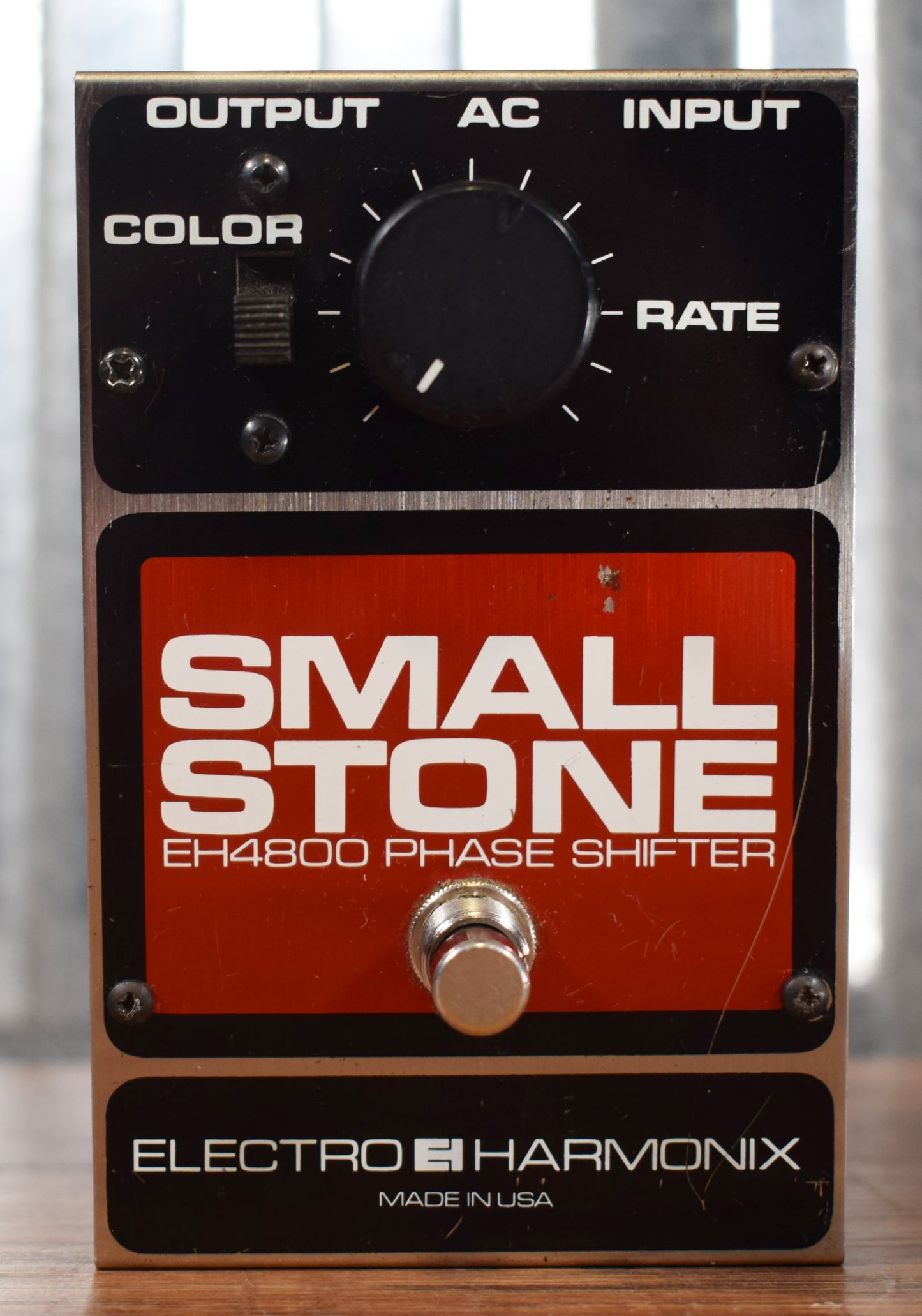 Electro-Harmonix Small Stone EH4800 Phase Shifter Guitar Effect Pedal 1980's Used