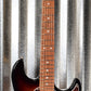 G&L USA Fullerton Deluxe Skyhawk 3 Tone Sunburst Guitar & Bag Demo #0081