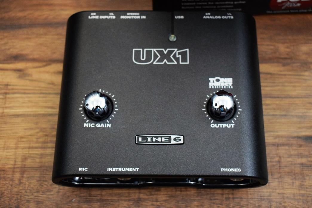 Line 6 POD Studio UX1 2 Channel Guitar Vocal USB Audio Recording Interface