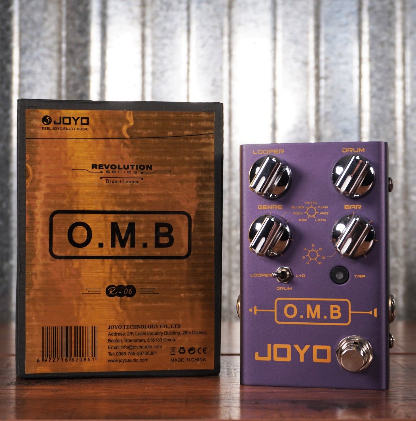 JOYO R-06 O.M.B Looper & Drum Machine