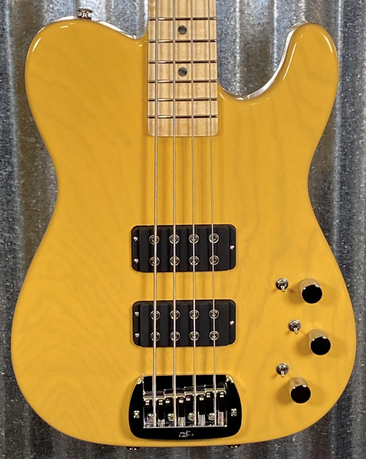 G&L USA ASAT Bass Butterscotch Blonde 4 String & Case #7027